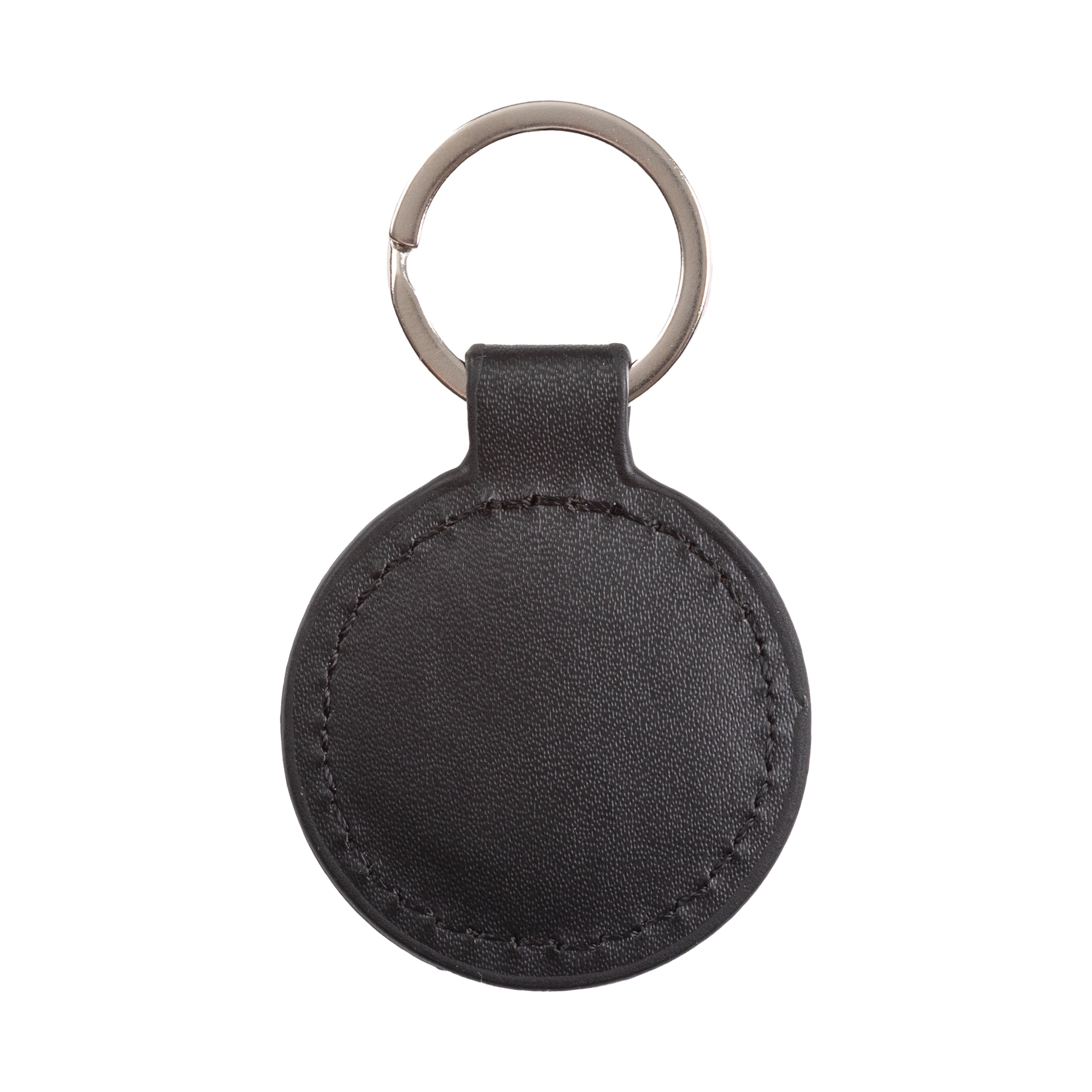 Black Leather Keyring with ASFC Crest