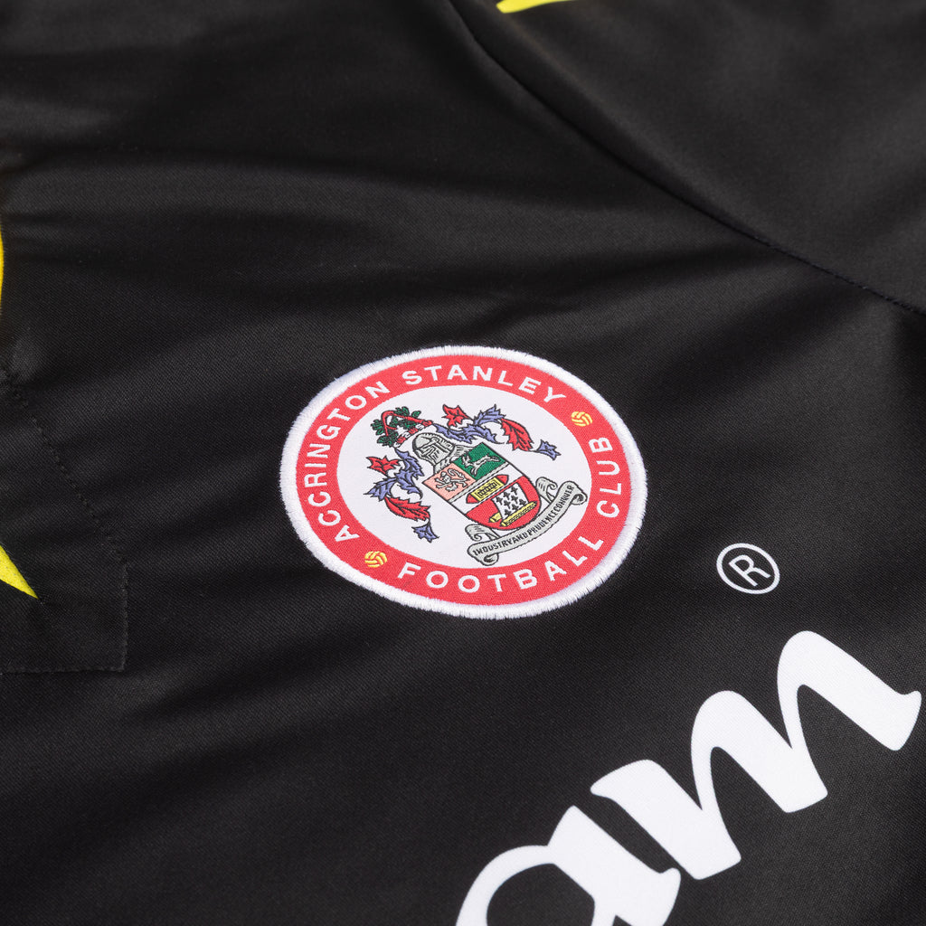 Accrington Stanley Black & Yellow 3rd Shirt