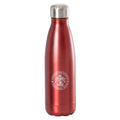 Red Metallic Drinks Bottle