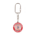 Accrington Stanley FC Spinning Crest Keyring