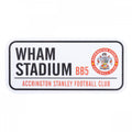 Accrington Stanley Street Sign Fridge Magnet