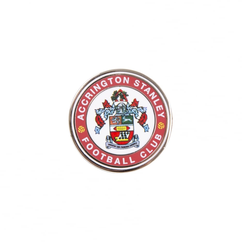 Accrington Stanley Crest Pin Badge