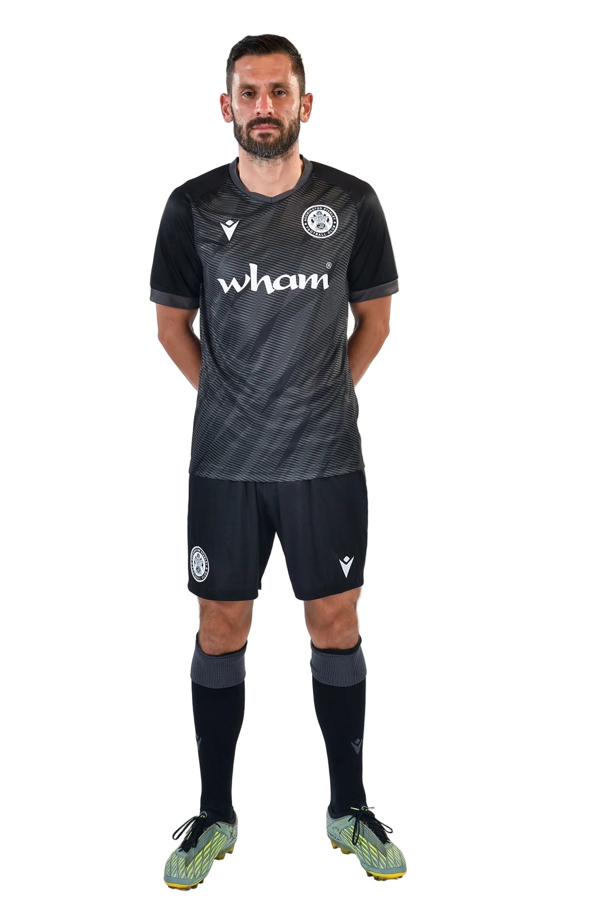 Black/White Shorts -  ASFC 26/27 Third Kit Shorts