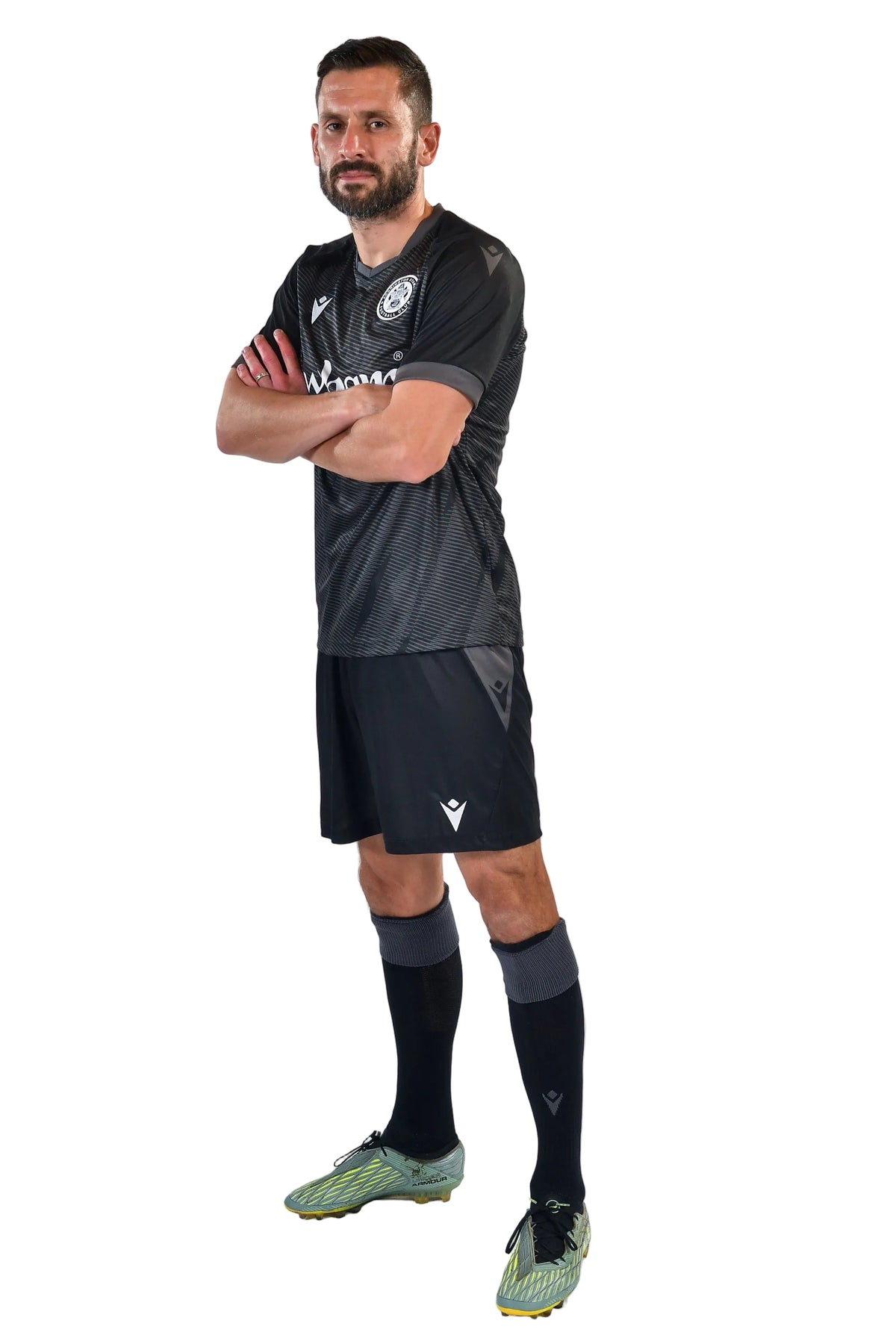 Black/White Shorts -  ASFC 26/27 Third Kit Shorts