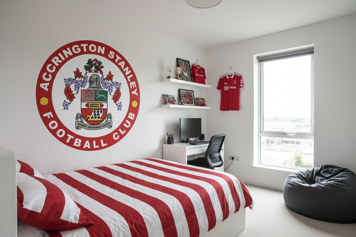 Accrington Stanley FC Wall Graphics