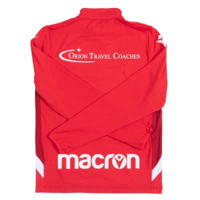 FRASER - Red Long Sleeved Training Top