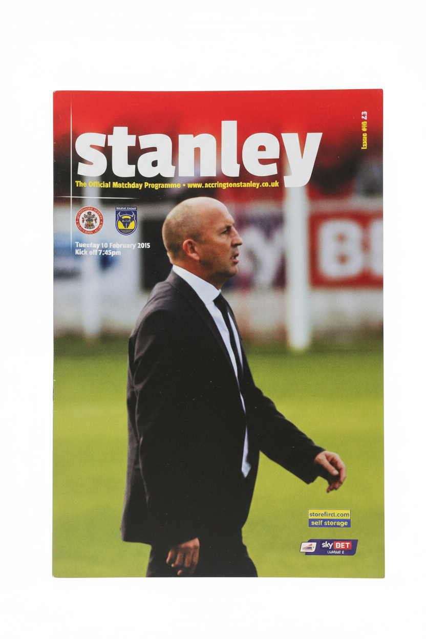 ASFC v Oxford United Programme 10-02-2015
