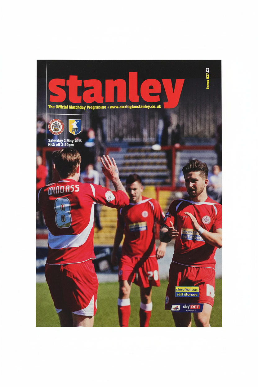 ASFC v Mansfield Programme 02-05-2015