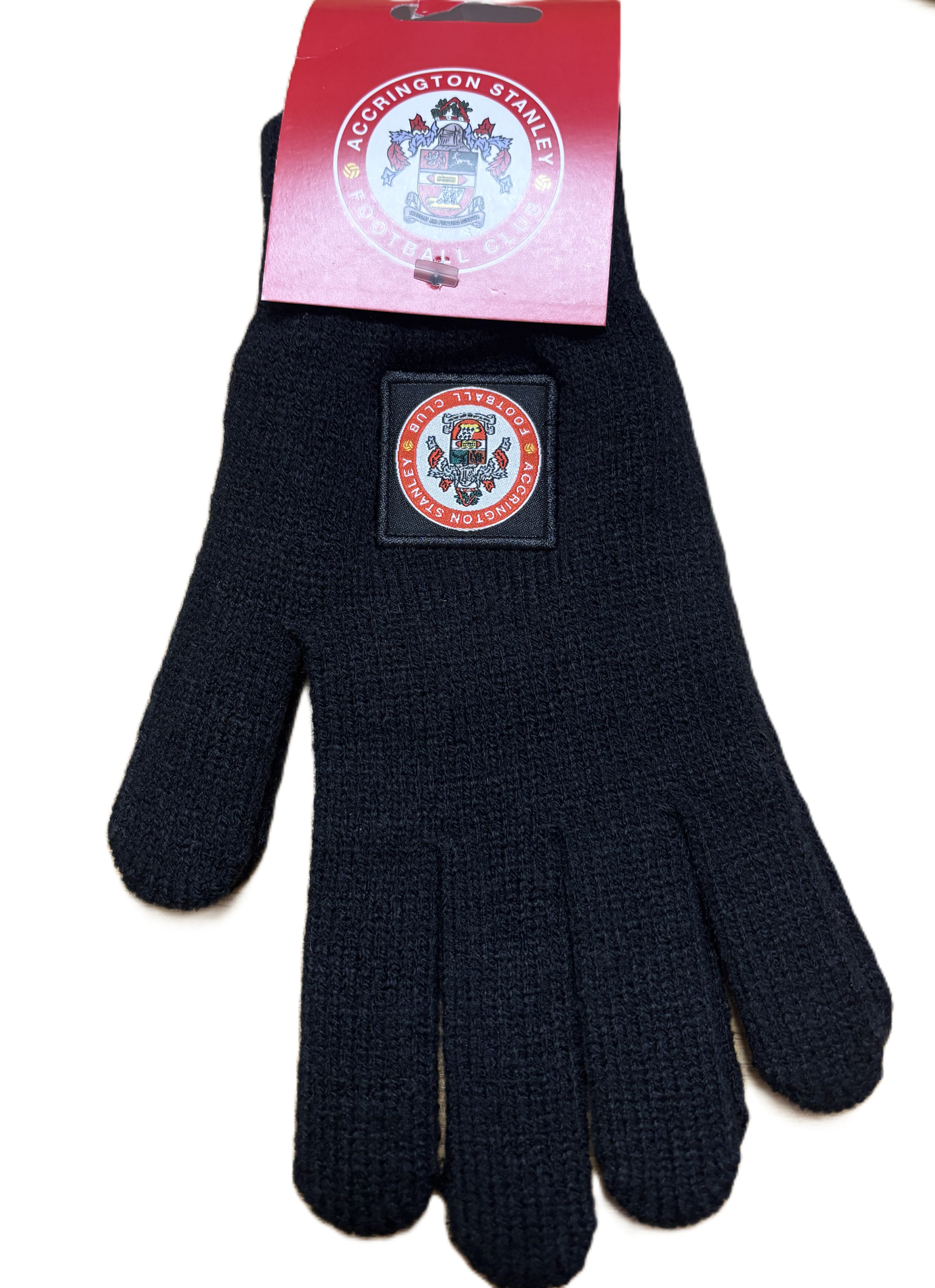 Accrington Stanley Knitted Mens Gloves