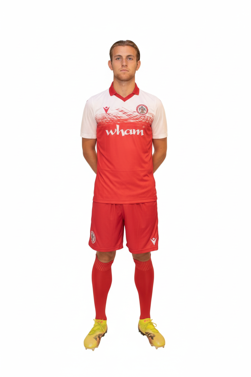 Accrington Stanley Red and White Home Shirt