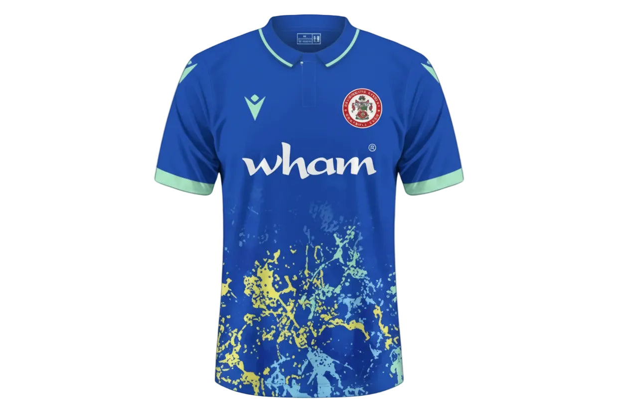 Accrington Stanley Blue & White Away Shirt